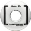 Rollerblade Hydrogen Blank 60/92A (4PCS), Ruote per Pattini in Linea, Bianco, 60mm/92A, Adults Unisex