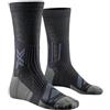 X-Bionic X-Socks Calzini unisex Crew Black/Charcoal, 35-38, nero/grigio, 35-38