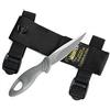 Best Divers KF0309, Coltello Sub Shogun, Fodero con Elastici, Nero