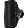 Nike Lean - Fascia da braccio stampata, unisex, colore nero/grigio fumo/argento, taglia unica, N.000.3570.090.OS