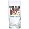 Durobor 81674 Duke - Set de 6 Bicchieri Coca Rum, 27 cl