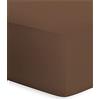 Bassetti Lenzuolo con Angoli Elasticizzati, Cotone, Braun, 140x200 160x220