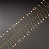 Konstsmide Micro luci LED petardo con Timer 6H diodi a Batteria per Interni, Ottone, 60 LEDs