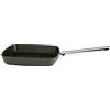 Anolon Professional - Padella quadrata per grill quadrata, 24 cm, antiaderente, per pentole in alluminio anodizzato duro