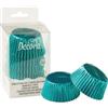 Decora, 0339789 Confezione da 60 Pirottini Sky Metallic da 50 X 32 mm, per Cuocere, Presentare e Regalare Muffin e Dolcetti, Resistono fino a 180°C, In comodo Blister, Made in Italy