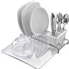 Metaltex Space Tex - Scolapiatti con bacinella e porta posate - (325702)