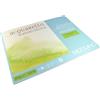 Honsell Fabriano Artistico Acquarello Watercolour, colore bianco naturale, grana grossa 45,5 x 61 cm, 10 fogli da 300 g/m², cartoncino per acquerello di alta qualità, incollato su 4 lati, vegano