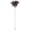 Vigar - Spolverino - Piume naturali di struzzo - 9 x 8 x 74 cm - Pulisce mobili alti, mensole e decorazioni - Spazzola antipolvere multiuso