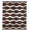 Blindecor Lira Onde Tenda a Rullo con Doppio Strato Notte e Giorno, 160 x 180 cm (Larghezza x Lunghezza), Marrone