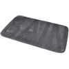 Douceur d'Intérieur 6GMB370GR Tappeto da Bagno in Microfibra Antracite 45 x 75 cm