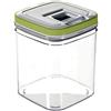 Curver 217838 Grand Chef - Scatola di conservazione, cubo, San, Dimensioni 12 x 12 x 15 cm, Colore: Verde