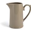 H&H 3239489 Brocca Adele, Ceramica, Tortora, 1 Lt