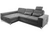 CAVADORE Bali - Angolo, in legno, colore: grigio, 286 x 92 x 176 cm