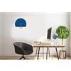 Homemania Pantone by Homemania PWATCH085000 Orologio Sunset, Metallo, Blu/Bianco/Nero, 40 x 0.15 x 40 cm
