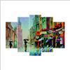 Homemania 5PCANV-2 Quadro Shop, Multicolore, 100 x 2xA50 cm