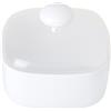 VIGAR Taula Sale da Cucina, Acciaio, Bianco, 13.2 x 13.2 x 11.6 cm