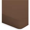 Bassetti Lenzuolo con Angoli Elasticizzati, Cotone, Braun, 140x200 160x220