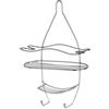 Premier Housewares Mensola da doccia a 3 piani con ganci, 28.5 x 46 cm