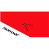 Homemania Pantone by Homemania PWATCH0103028 Orologio Double, Metallo, Rosso/Bianco/Nero, 40 x 0.15 x 40 cm