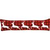 VERVACO Kit Cuscino Punto Croce RENNE CHE SALTANO Set Ricamo Principianti Paraspifferi Cuscino Decorativi ca. 80 x 20 cm Accessori Per Lavoretti Creativi DIY Casa Decor Hobby Adulti Cross Stitch