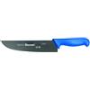 Starrett Coltello da Cucina in Acciaio Inox Dello Chef, Profilo Dritto Largo, 10 Pollici (250 mm), Manico Blu (BKL303-10)