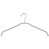 Excelsa Set 3 Ometti Porta Camice, Metallo, Grigio