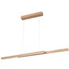 Homemania HOMBR_0005 Lampada a Sospensione Wood Art, Legno, 110 x 120 x 10 cm