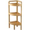 MSV Rack Angulo, bambù, Marrone, 61 x 29 x 29 cm, 50 Pezzi