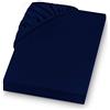 SETEX REFIBRA Lenzuola ad Angoli Elastici, Blu Scuro, 200 x 100cm