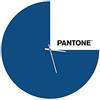 Homemania Pantone by Homemania PWATCH045000 Orologio Slice, Metallo, Blu/Bianco/Nero, 40 x 0.15 x 40 cm