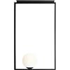 Homemania HOMAX_4938 Lampada a Sospensione Square, Nero, 52 x 20 x 92 cm