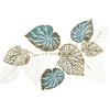 Wallity Hanah Home Dipinto a mano, accessorio decorativo da parete, in metallo, 127 x 67 x 7 cm, 100% metallo, colori unici, perfetto per decorazioni per la casa e gli amanti dell'arte