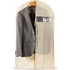 Perfetto Easybag Sacco Custodia Tnt per Giacca, Tessuto, Ecru, 61x5x106 Cm