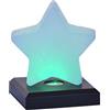 Del 'LED Dreams 4041678006273 Set di luci LED Stella, Base da 5 Pezzi Nero con Heads, batterie Incluse