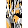 Homemania EXFAB90-80X120CM Tappeto Stampato Bee Mosaic 1 Per Salotto, Sala, Camera Da Letto, Cameretta Stampa, Moderno, Multicolore, in Poliestere, Cotone, 80x120 cm