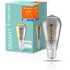 Ledvance Lampada Led Smart+ con Tecnologia Bluetooth, Attacco E27, Dimmerabile, Bianco Caldo, 2700 K, Sostituisce Lampadine da 44 W, Controllabili con Google e Alexa, Confezione da 4