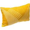 Hespéride Cuscino decorativo per esterni jacquard giallo senape 50x30 cm