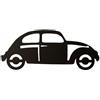 Homemania Art & prints mania by Homemania Decorazione da Parete, Decorazione da Parete Beetle, Nero