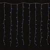 AUTOUR DE MINUIT Banner solare 140 LED blu, L2 x H1M, 8 funzioni, filo Tp