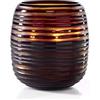 Onno Sphere, candela profumata in vetro, marrone, XL