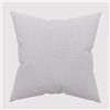 Soleil d'ocre, Cuscini décoratif 45x45 cm Eclipse bianco
