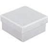 Rayher Set Box Cartapesta, Fsc Recycled 100%, Bianco, 6X6X3Cm, Quadrato, Bus.Blis. 4Pz, 67157102
