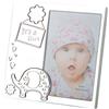 Mopec Cornice It' s A Girl per Foto, Alluminio, Argento, 17 x 17 x 1 cm