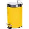 douceur d'Intérieur Metalia, Pouf a Pelo, Miele, 3 l