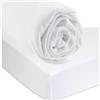 Easy dort Lenzuolo con angoli, 90 x 140 cm + coprimaterasso in spugna di bambù impermeabile PU