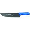 Starrett Coltello da Cucina in Acciaio Inox Dello Chef, Ampio Profilo Dritto, 12 Pollici (300 mm), Manico Blu (BKL303-12)