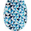 MSV Sedile WC, Multicolore, 45.5 x 37 x 5 cm, 41 Pezzi