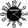 Homemania Pantone by Homemania PWATCH0169005 Orologio Loop, Metallo, Nero/Bianco, 40 x 0.15 x 40 cm