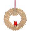 TV Unser Original christmaxx 08858 - Ghirlanda per l'Avvento con candela a LED in cera