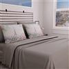 PETTI Artigiani Italiani - Set Completo Letto, Lenzuola Matrimoniali, Lenzuola Dipinto Parigi, Completo Letto Matrimoniale, Stampa solo su Federe 100% Made in Italy